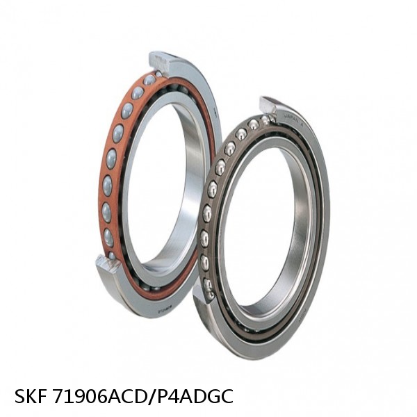 71906ACD/P4ADGC SKF Super Precision,Super Precision Bearings,Super Precision Angular Contact,71900 Series,25 Degree Contact Angle