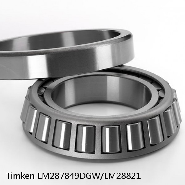 LM287849DGW/LM28821 Timken Tapered Roller Bearings