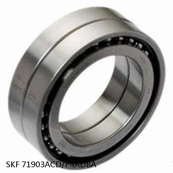 71903ACD/P4ADBA SKF Super Precision,Super Precision Bearings,Super Precision Angular Contact,71900 Series,25 Degree Contact Angle