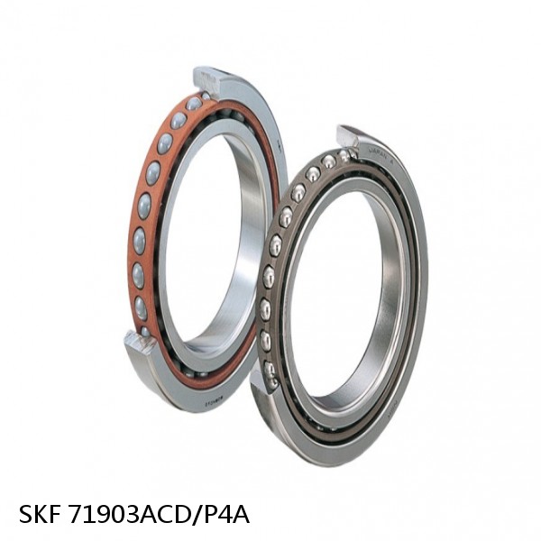 71903ACD/P4A SKF Super Precision,Super Precision Bearings,Super Precision Angular Contact,71900 Series,25 Degree Contact Angle