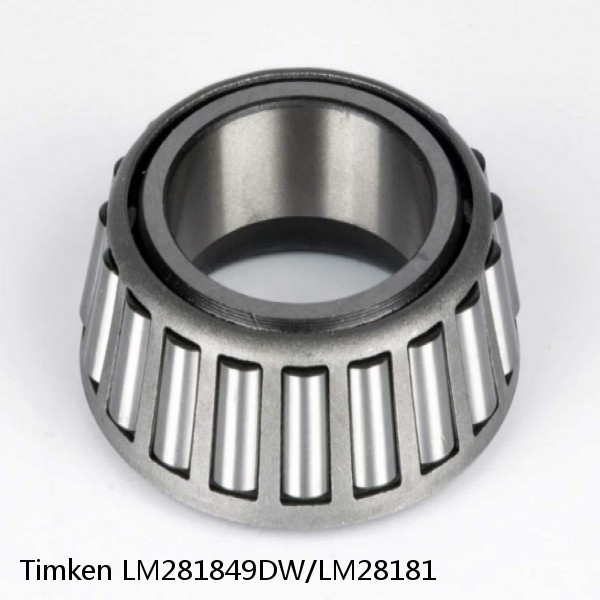 LM281849DW/LM28181 Timken Tapered Roller Bearings